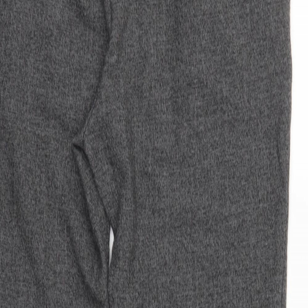 Zara Womens Grey   Cropped Trousers Size M L24 in