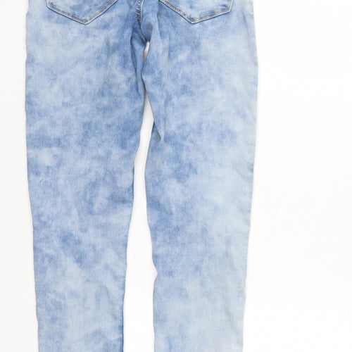 TALLY WEiJL Womens Blue  Denim Tapered Jeans Size 8 L29 in