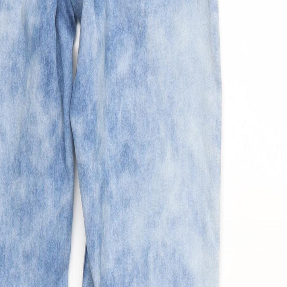 TALLY WEiJL Womens Blue  Denim Tapered Jeans Size 8 L29 in