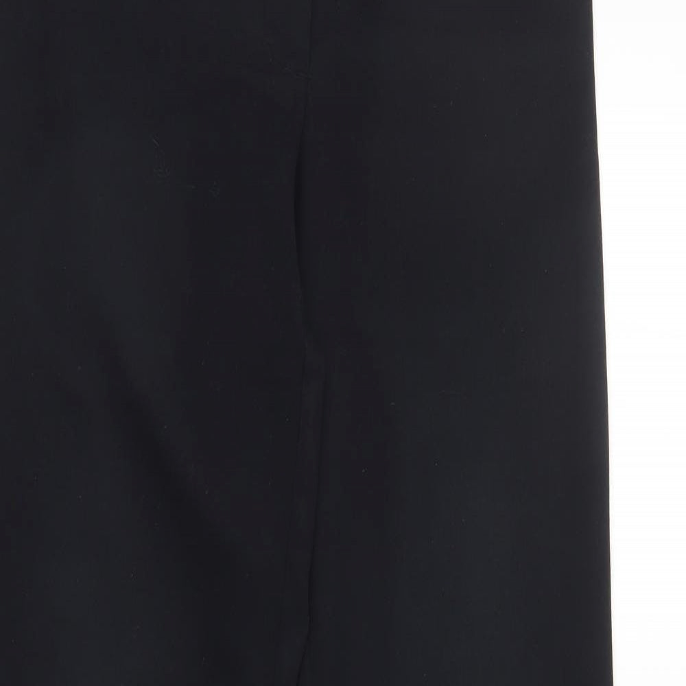 Per Una Womens Black   Trousers  Size 12 L32 in