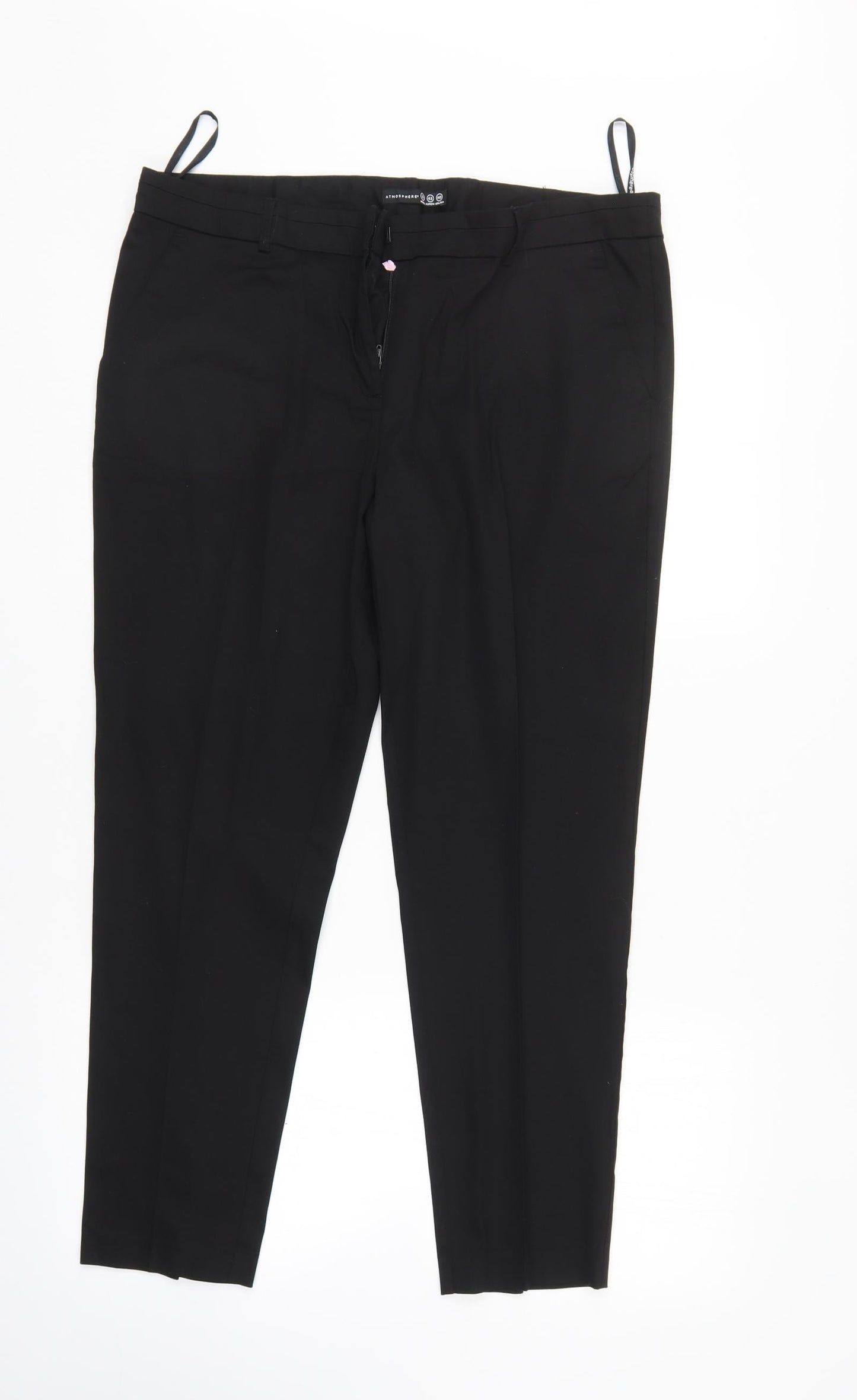 Atmosphere Womens Black   Trousers  Size 14 L27 in