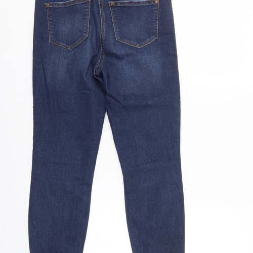 Papaya Womens Blue  Denim Skinny Jeans Size 10 L26 in