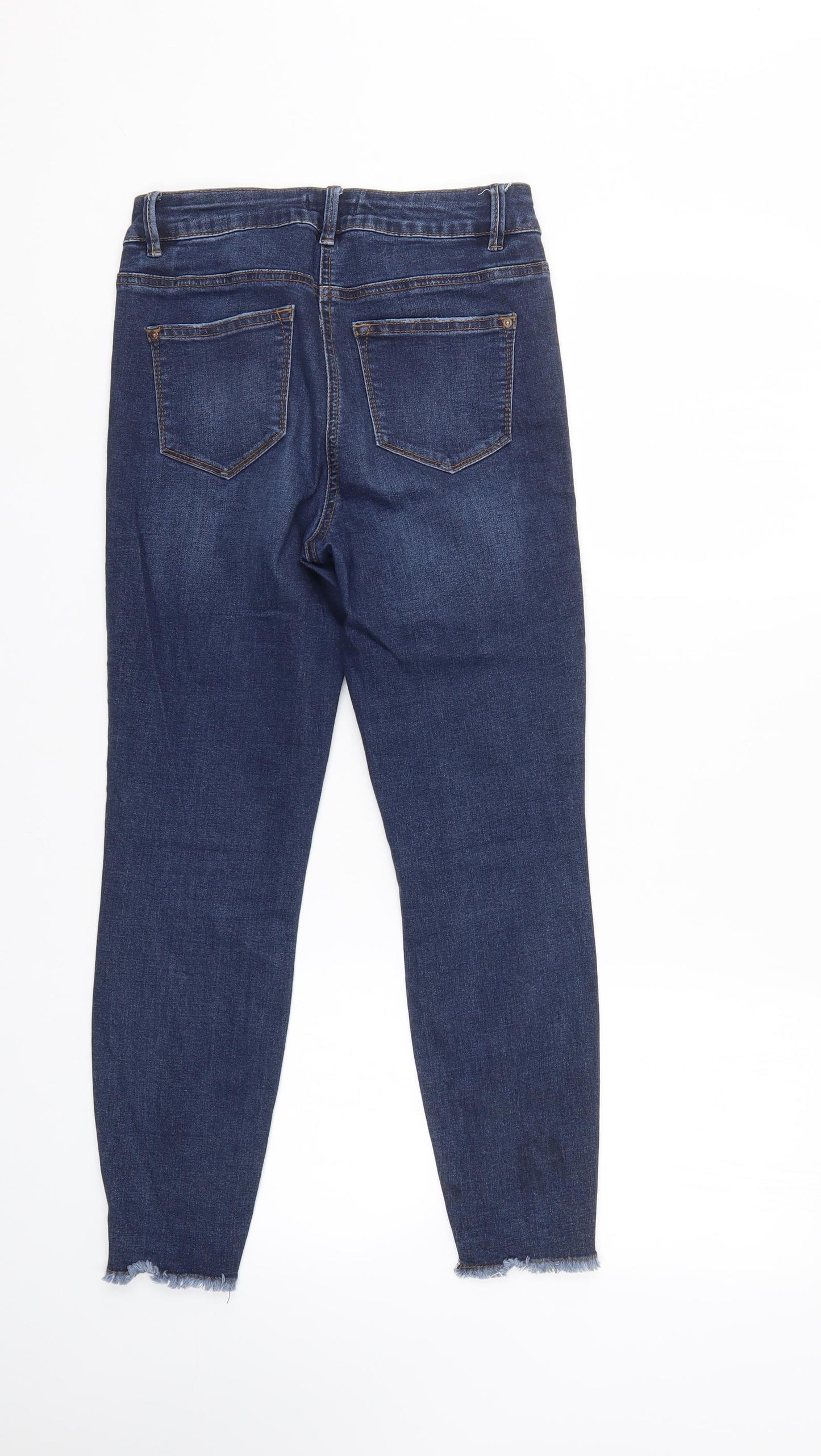 Papaya Womens Blue  Denim Skinny Jeans Size 10 L26 in