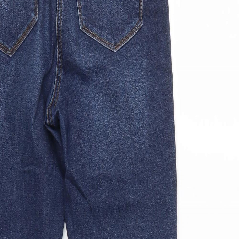 Papaya Womens Blue  Denim Skinny Jeans Size 10 L26 in