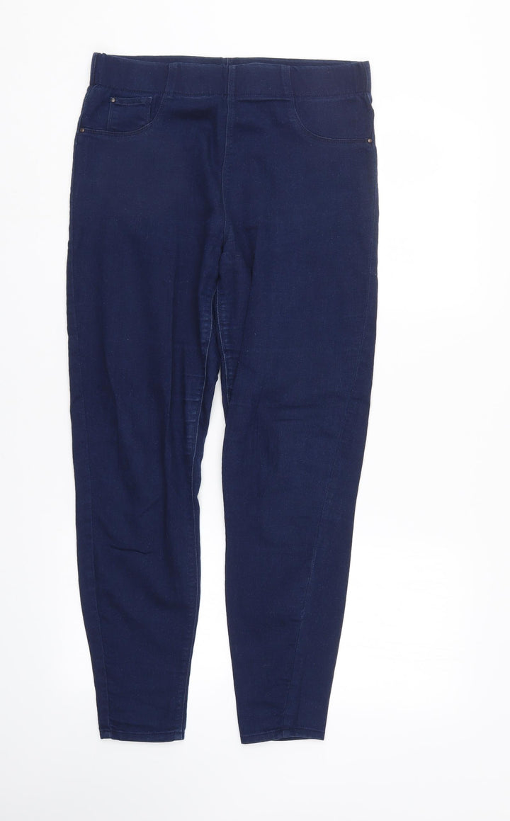 /Denim Womens Blue  Denim Jegging Jeans Size 10 L31 in