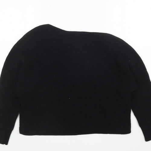 Very Womens Black  Knit Pullover Jumper Size 14