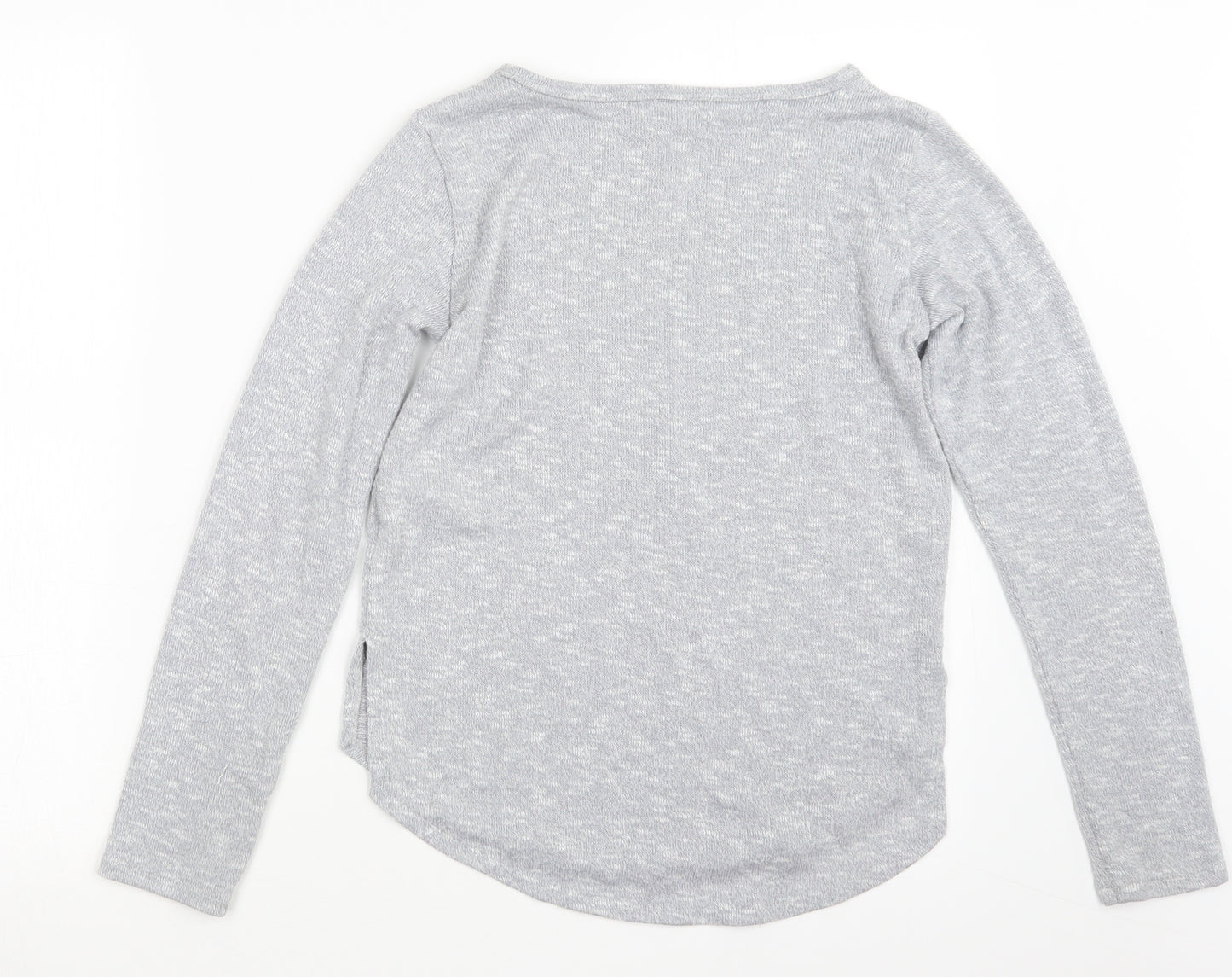 H&M Girls Grey   Pullover Jumper Size 11-12 Years