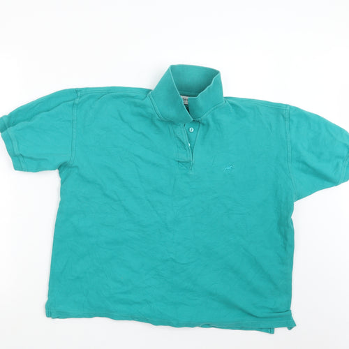 Jumper Mens Green    Polo Size L