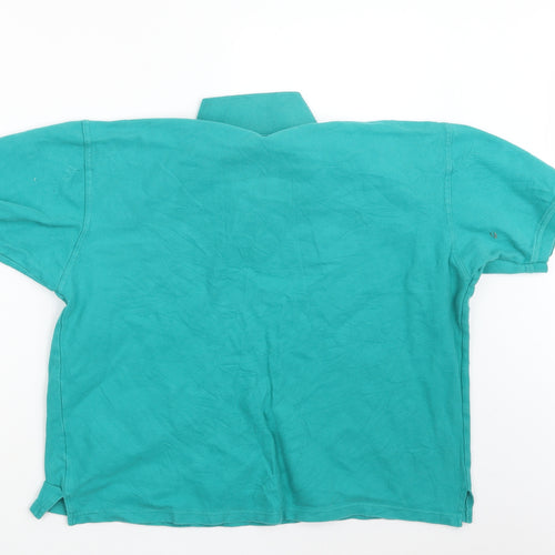 Jumper Mens Green    Polo Size L