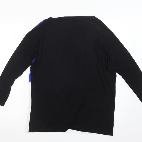 Select Womens Black   Basic T-Shirt Size 14