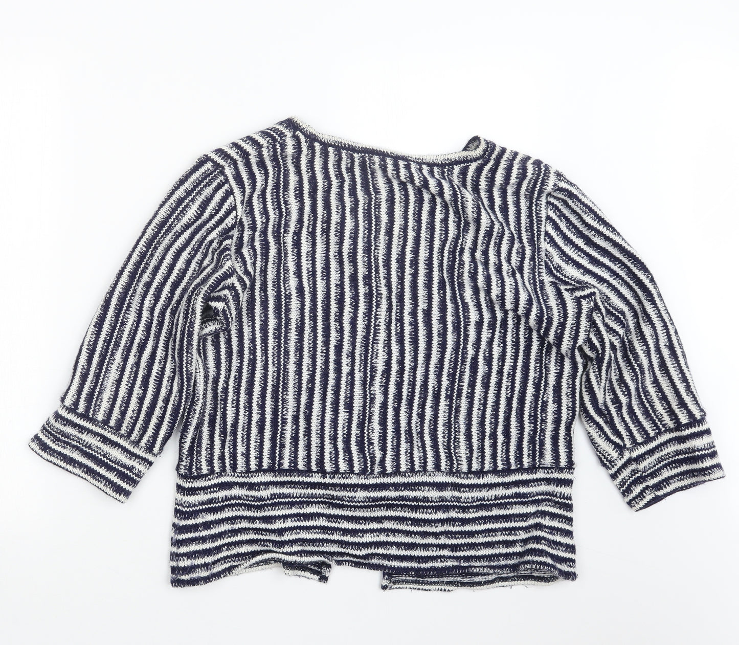 Per Una Womens Blue  Knit Cardigan Jumper Size L