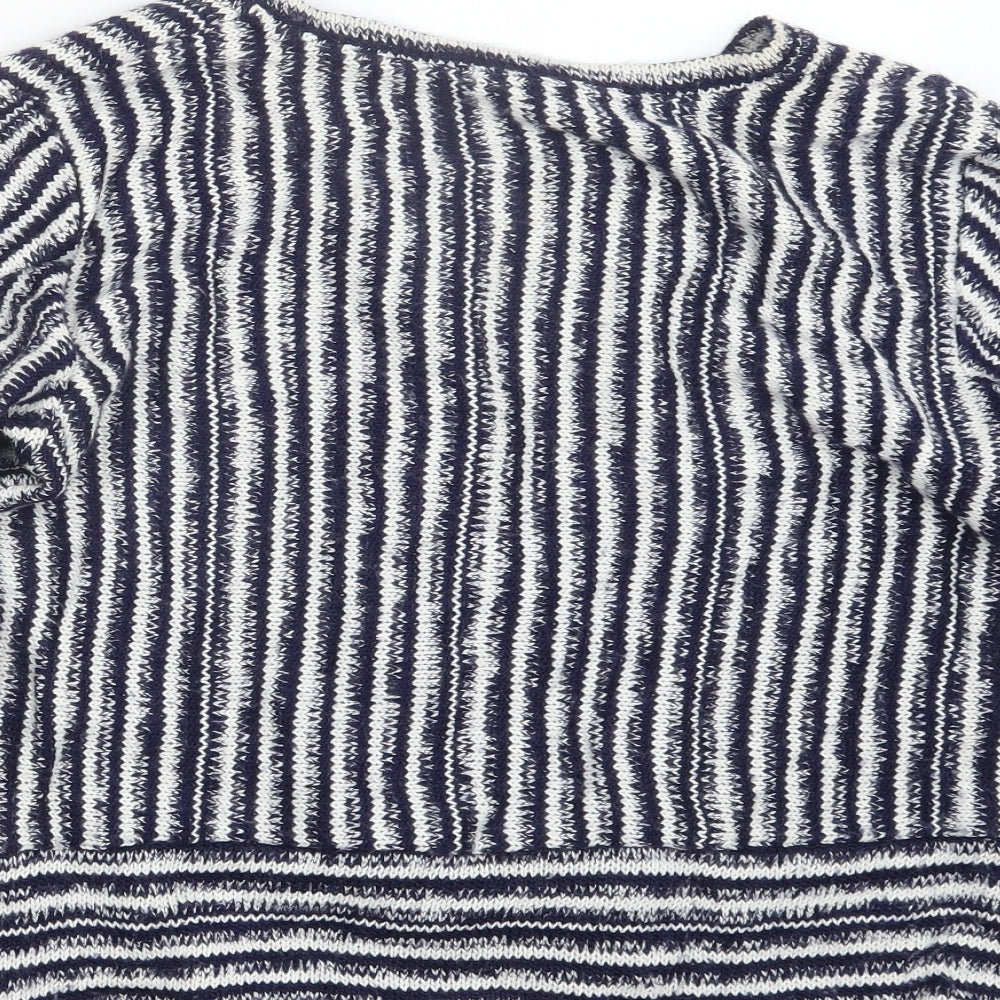Per Una Womens Blue  Knit Cardigan Jumper Size L