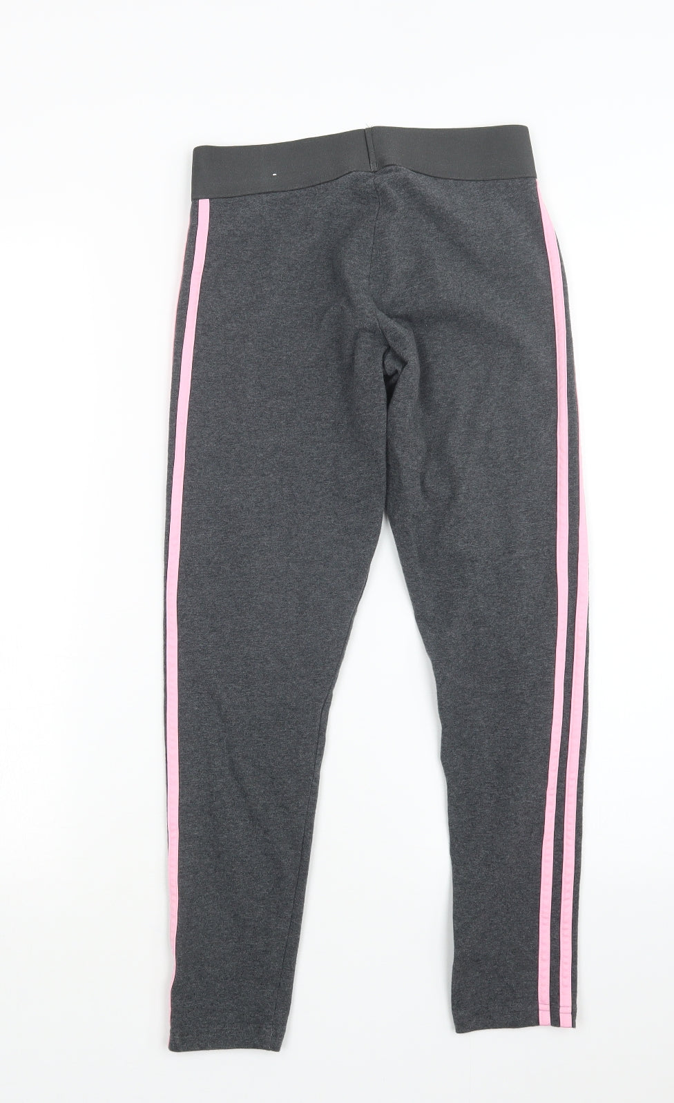 adidas Womens Grey   Capri Leggings Size 8 L25 in