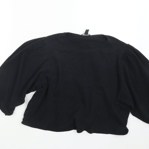 New Look Womens Black   Pullover Jumper Size 16