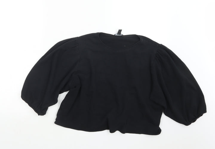 New Look Womens Black   Pullover Jumper Size 16