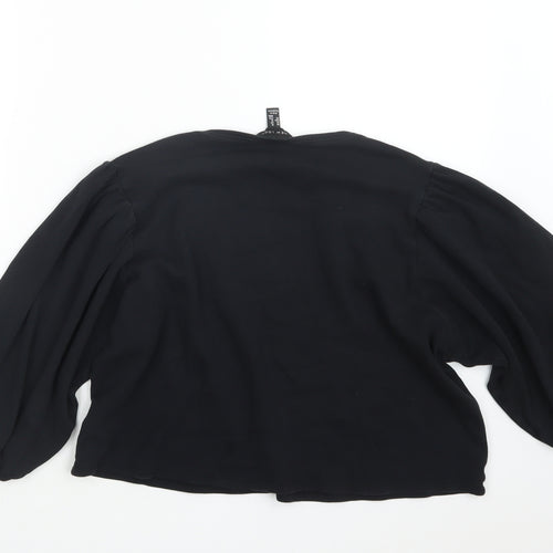New Look Womens Black   Pullover Jumper Size 16