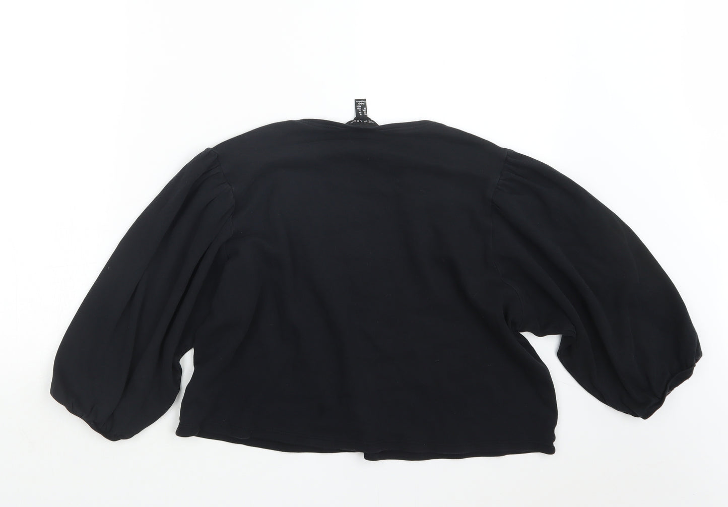 New Look Womens Black   Pullover Jumper Size 16