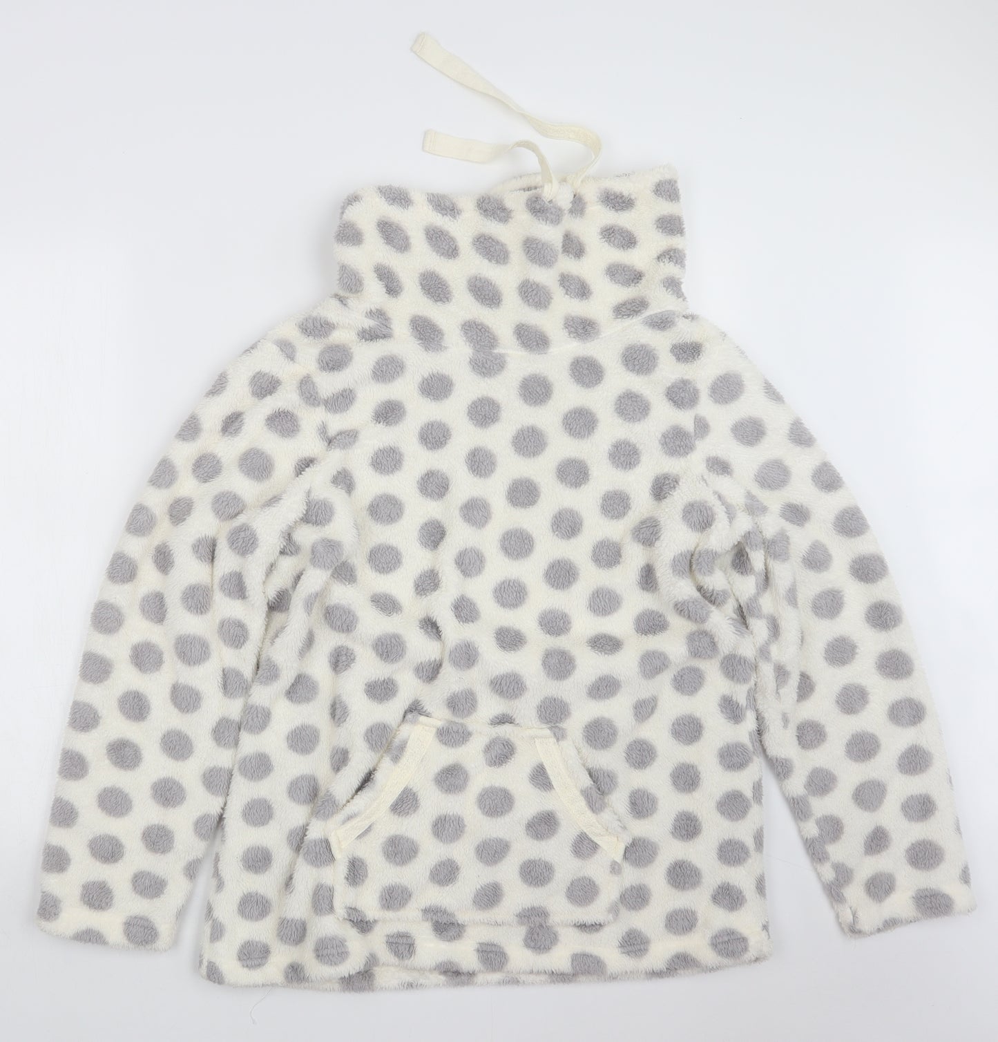 NEXT Womens Grey Polka Dot  Top Pyjama Top Size XL