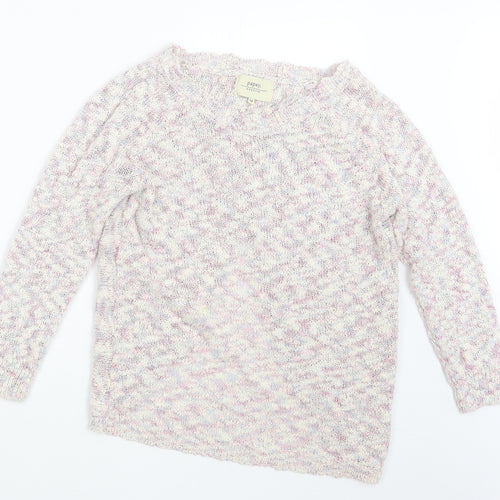 Papaya Womens Purple  Knit Pullover Jumper Size 14
