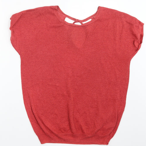 NEXT Womens Red   Pullover Jumper Size 14