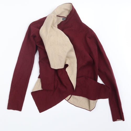 Primark Womens Purple  Knit Cardigan Jumper Size 4