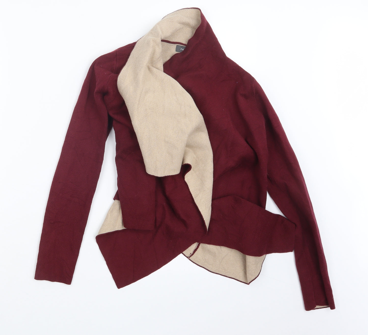 Primark Womens Purple  Knit Cardigan Jumper Size 4