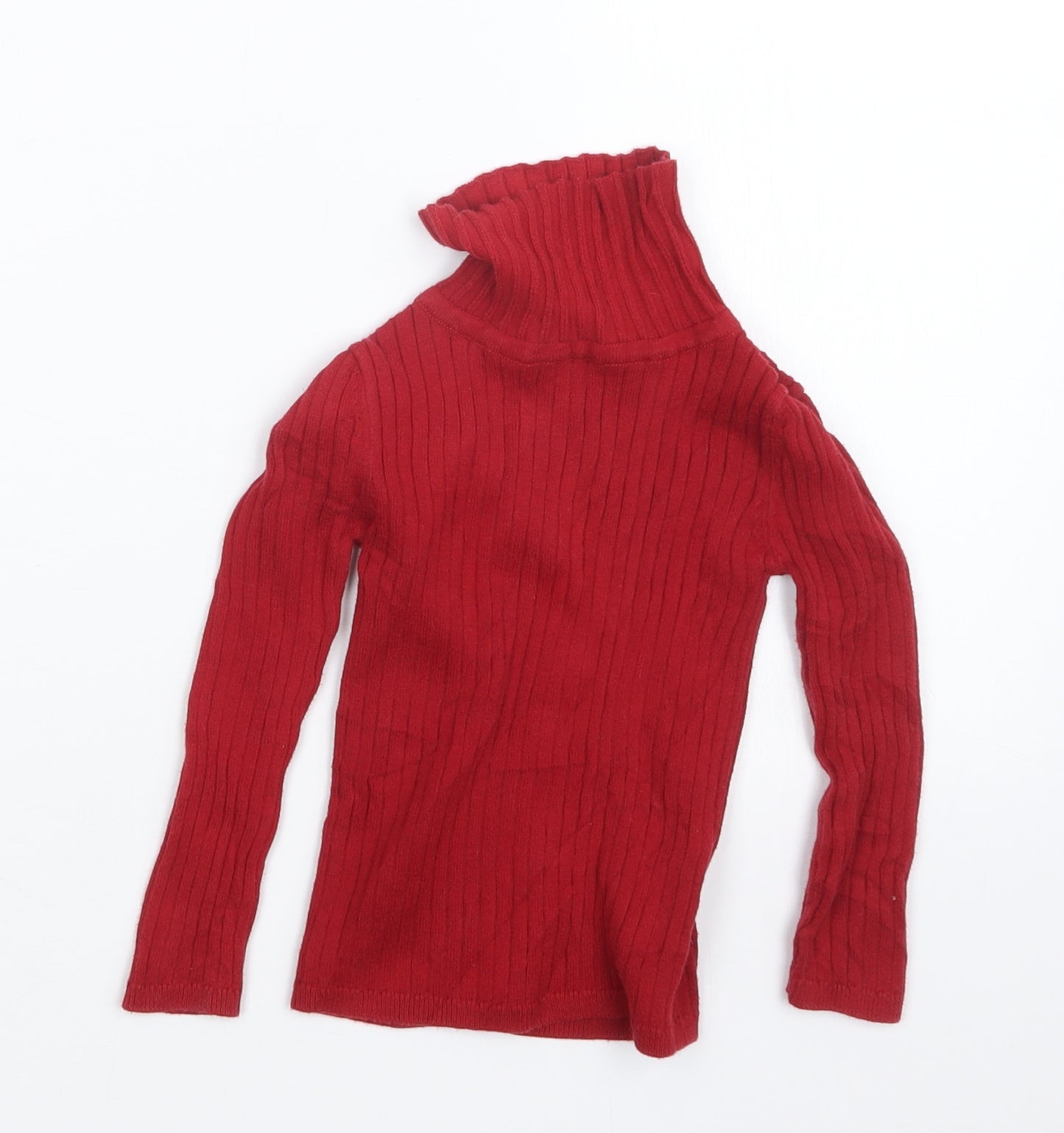 TU Girls Red   Pullover Jumper Size 18-24 Months