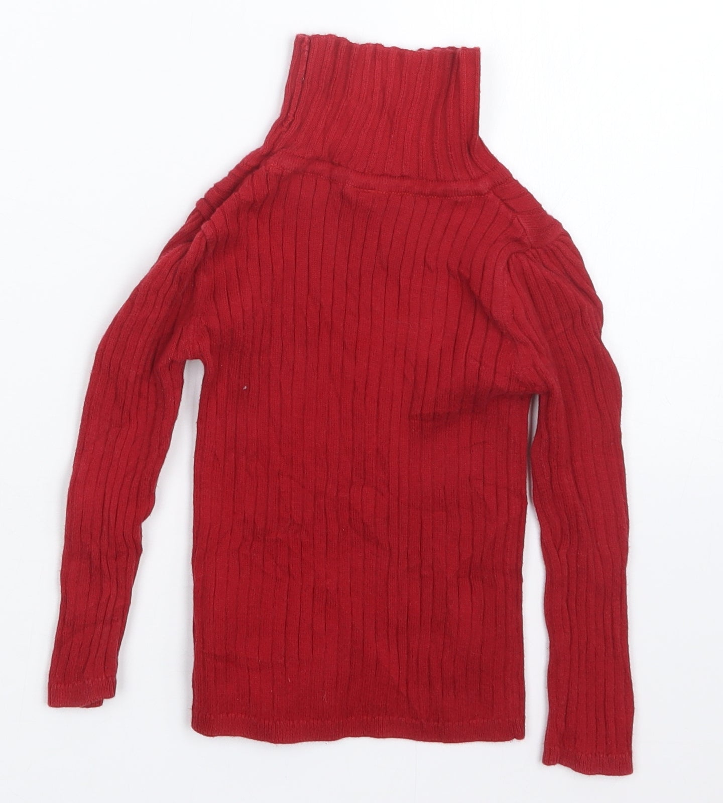 TU Girls Red   Pullover Jumper Size 18-24 Months
