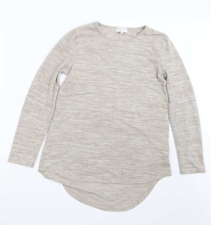 Apricot Womens Beige Pullover Jumper Size 8