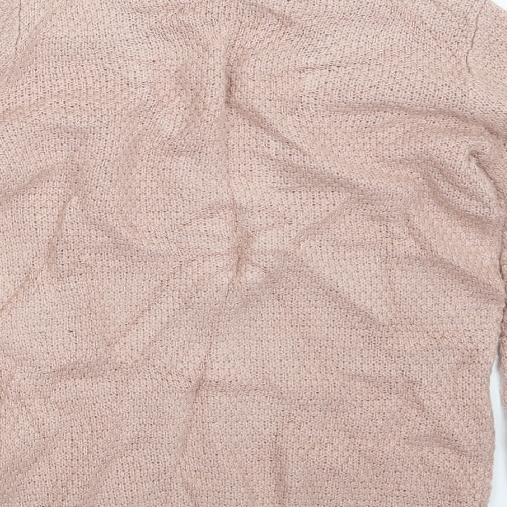 Primark Girls Pink  Knit Pullover Jumper Size 10-11 Years