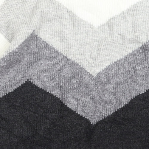 Marks and Spencer Womens Grey  Knit Pullover Jumper Size 12