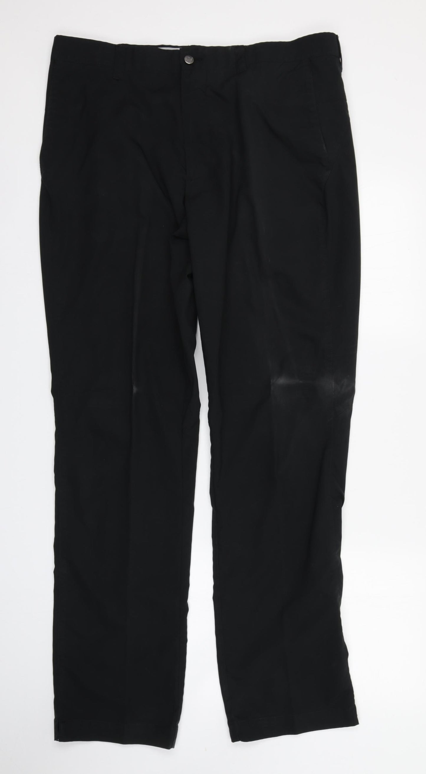 Callaway Mens Black   Trousers  Size 36 in L34 in