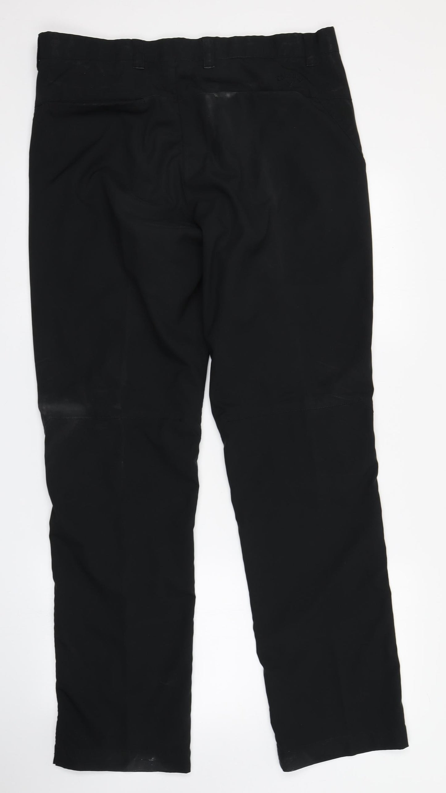 Callaway Mens Black   Trousers  Size 36 in L34 in
