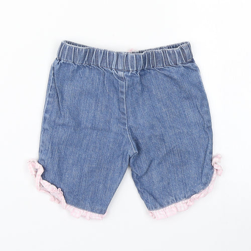 Starting Out Girls Blue  Denim Cropped Jeans Size 9 Months