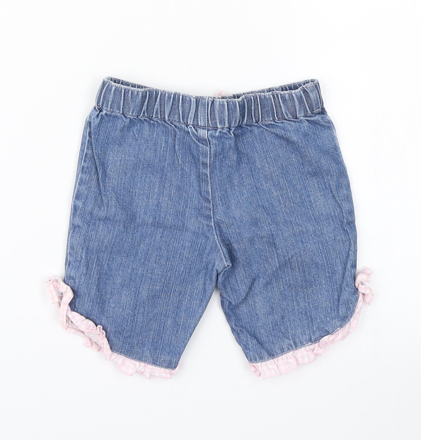 Starting Out Girls Blue  Denim Cropped Jeans Size 9 Months