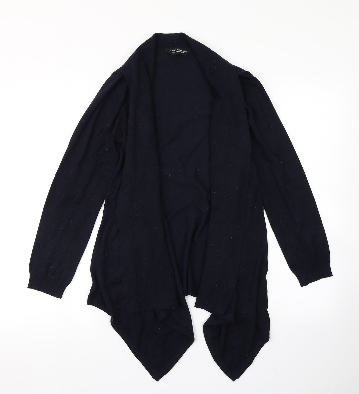 Dorothy Perkins Womens Blue  Knit Cardigan Jumper Size 10