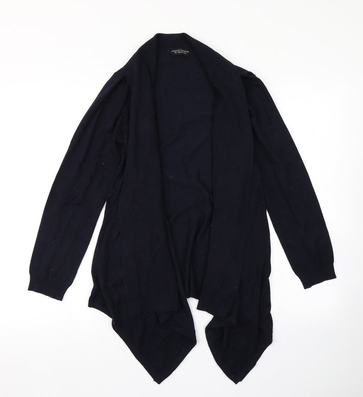 Dorothy Perkins Womens Blue  Knit Cardigan Jumper Size 10