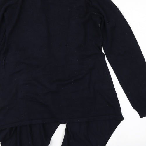 Dorothy Perkins Womens Blue  Knit Cardigan Jumper Size 10