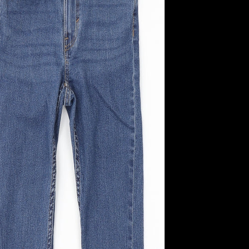 &Denim Girls Blue  Denim Skinny Jeans Size 9-10 Years