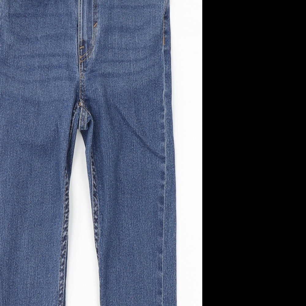 &Denim Girls Blue  Denim Skinny Jeans Size 9-10 Years