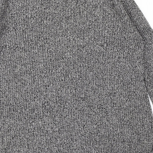 H&M Womens Grey  Knit Pullover Jumper Size S