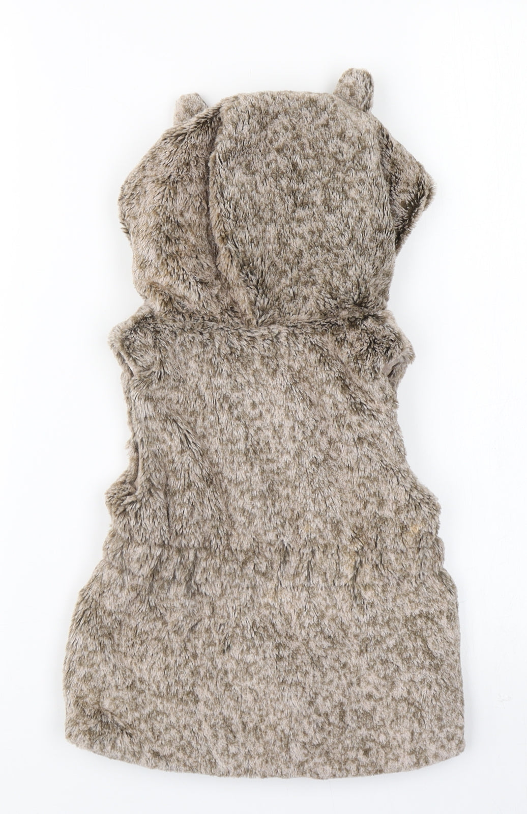 TU Girls Brown   Gilet Jacket Size 2-3 Years