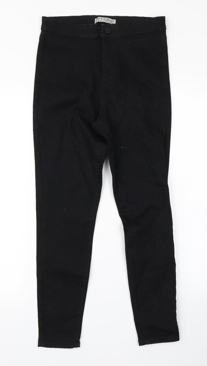 Denim Co Womens Black Denim Skinny Jeans Size 12 L25 in