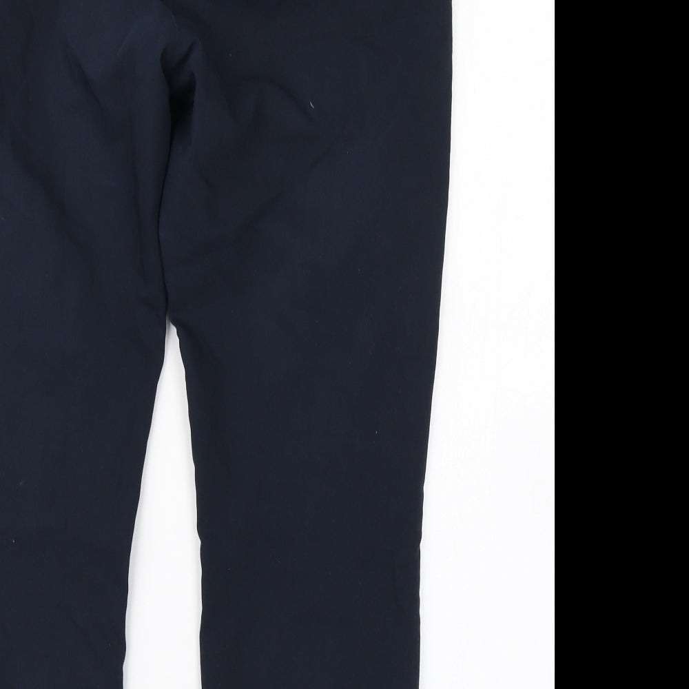 H&M Womens Blue   Dress Pants Trousers Size 10 L25 in