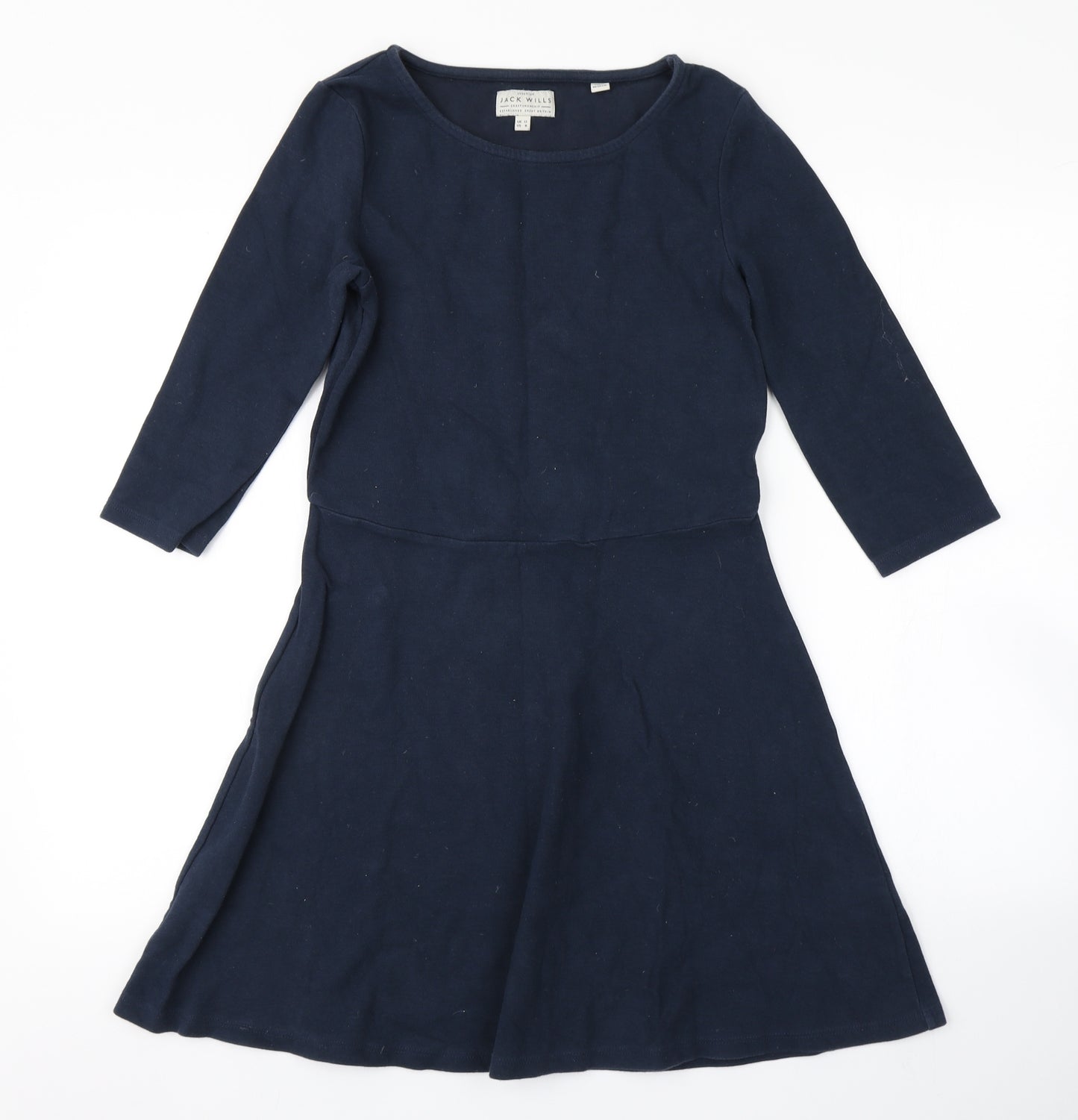 Jack Wills Womens Blue   Skater Dress  Size 12