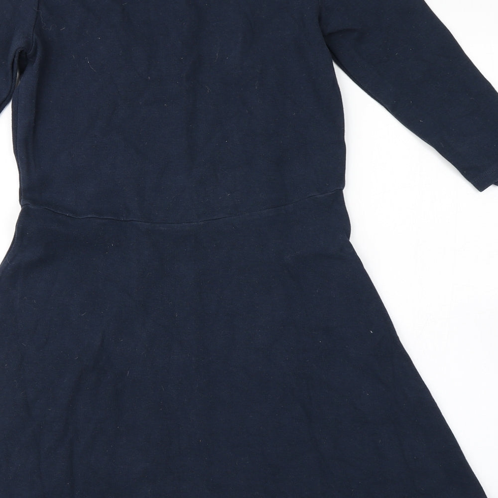 Jack Wills Womens Blue   Skater Dress  Size 12