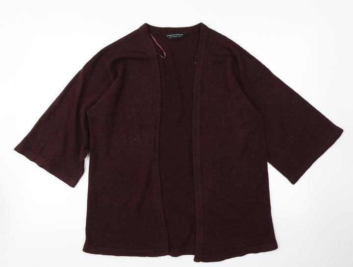 Dorothy Perkins Womens Purple Knit Cardigan Jumper Size 12