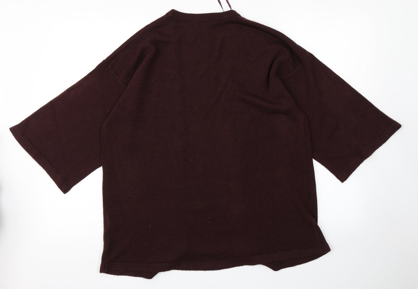Dorothy Perkins Womens Purple  Knit Cardigan Jumper Size 12