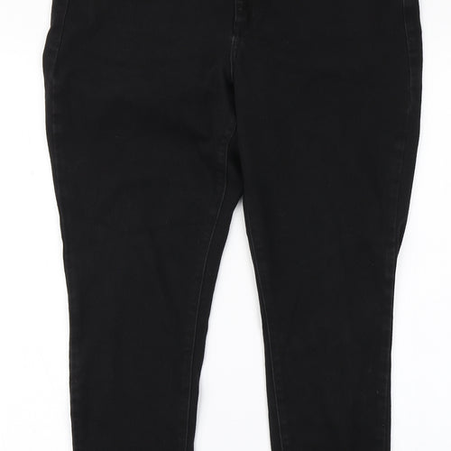Gap Womens Black  Denim Skinny Jeans Size 36 in L25 in