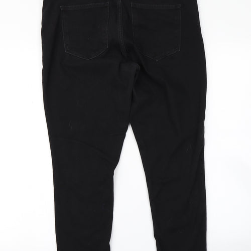 Gap Womens Black  Denim Skinny Jeans Size 36 in L25 in